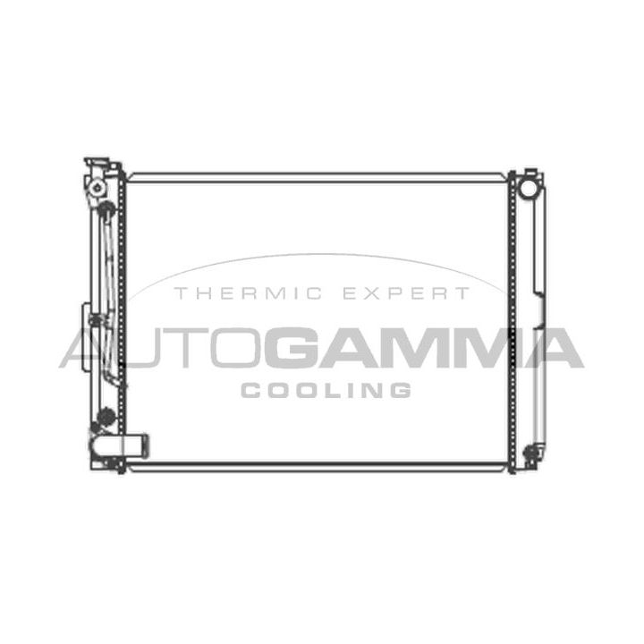 Radiatorius, variklio aušinimas AUTOGAMMA 107526