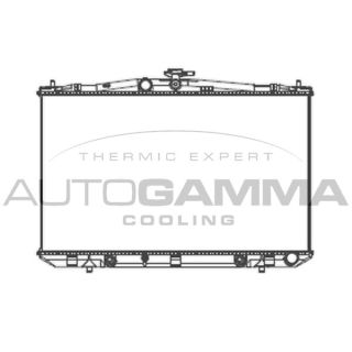 Radiatorius, variklio aušinimas AUTOGAMMA 107527