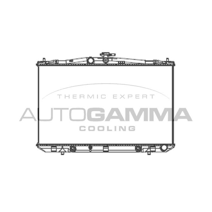 Radiatorius, variklio aušinimas AUTOGAMMA 107527