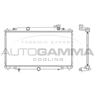 Radiatorius, variklio aušinimas AUTOGAMMA 107529