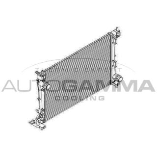 Radiatorius, variklio aušinimas AUTOGAMMA 107541