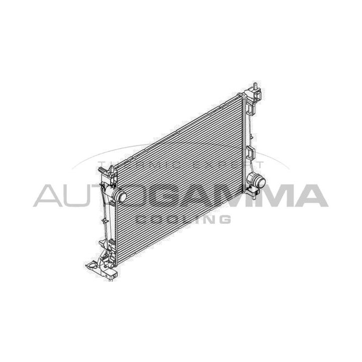 Radiatorius, variklio aušinimas AUTOGAMMA 107541