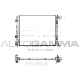 Radiatorius, variklio aušinimas AUTOGAMMA 107663