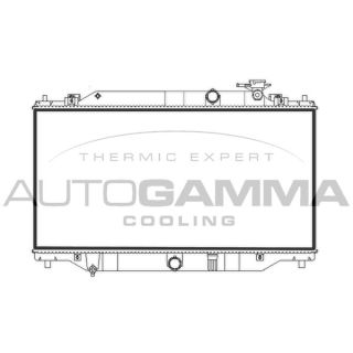 Radiatorius, variklio aušinimas AUTOGAMMA 107781