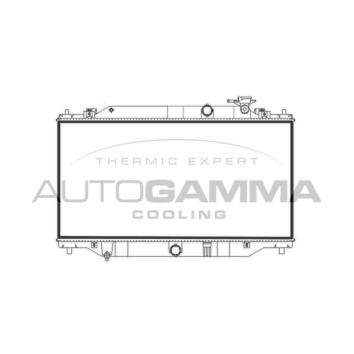 Radiatorius, variklio aušinimas AUTOGAMMA 107781