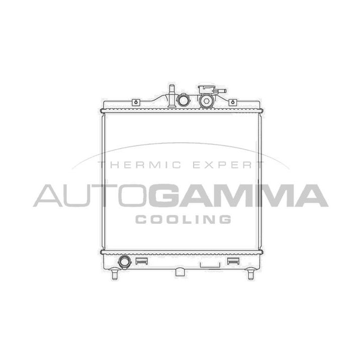 Radiatorius, variklio aušinimas AUTOGAMMA 107813