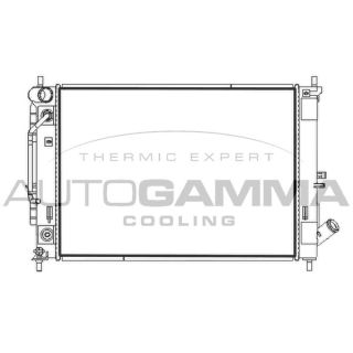 Radiatorius, variklio aušinimas AUTOGAMMA 107931