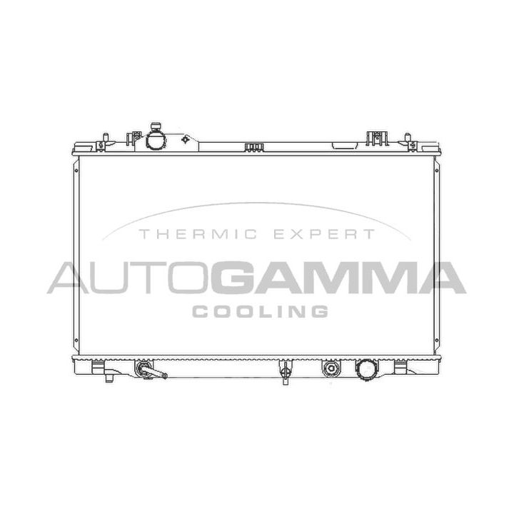 Radiatorius, variklio aušinimas AUTOGAMMA 107961