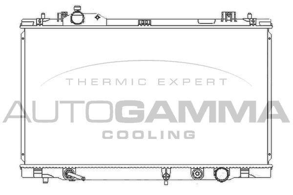 Radiatorius, variklio aušinimas AUTOGAMMA 107961