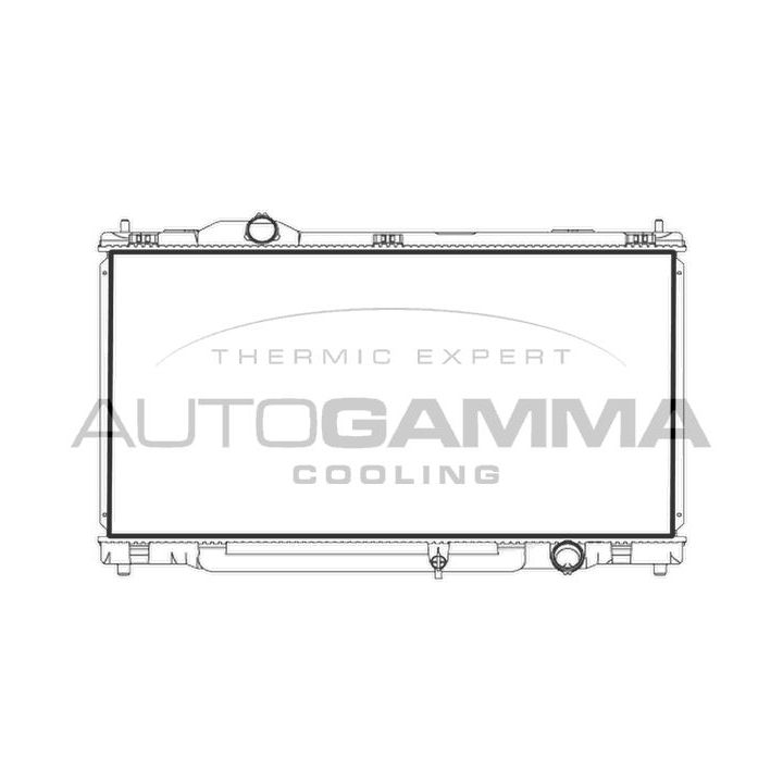 Radiatorius, variklio aušinimas AUTOGAMMA 107962