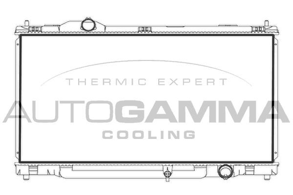 Radiatorius, variklio aušinimas AUTOGAMMA 107962