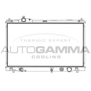 Radiatorius, variklio aušinimas AUTOGAMMA 107964