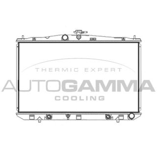 Radiatorius, variklio aušinimas AUTOGAMMA 107966