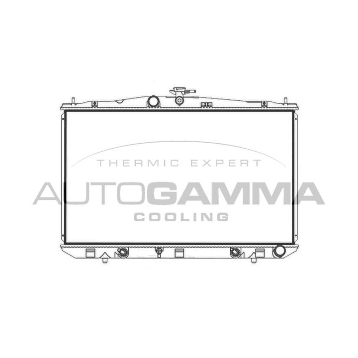 Radiatorius, variklio aušinimas AUTOGAMMA 107966
