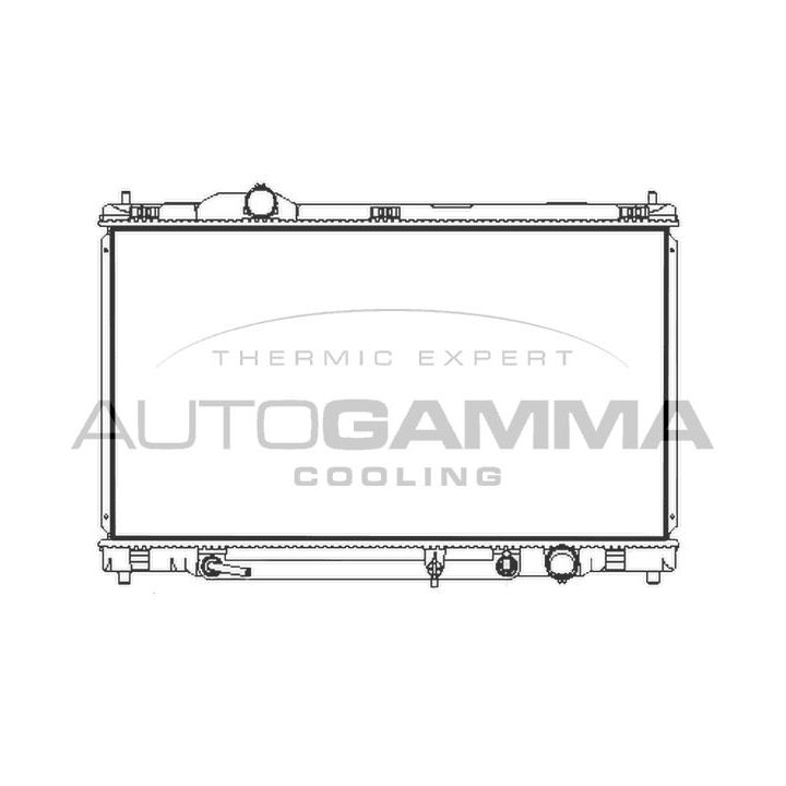 Radiatorius, variklio aušinimas AUTOGAMMA 107968