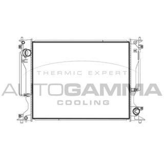 Radiatorius, variklio aušinimas AUTOGAMMA 107970