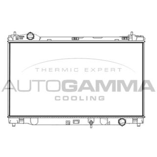 Radiatorius, variklio aušinimas AUTOGAMMA 107971
