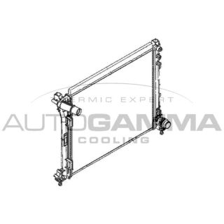 Radiatorius, variklio aušinimas AUTOGAMMA 110002