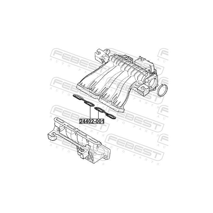 Tarpiklis, įsiurbimo kolektorius FEBEST 24402-001