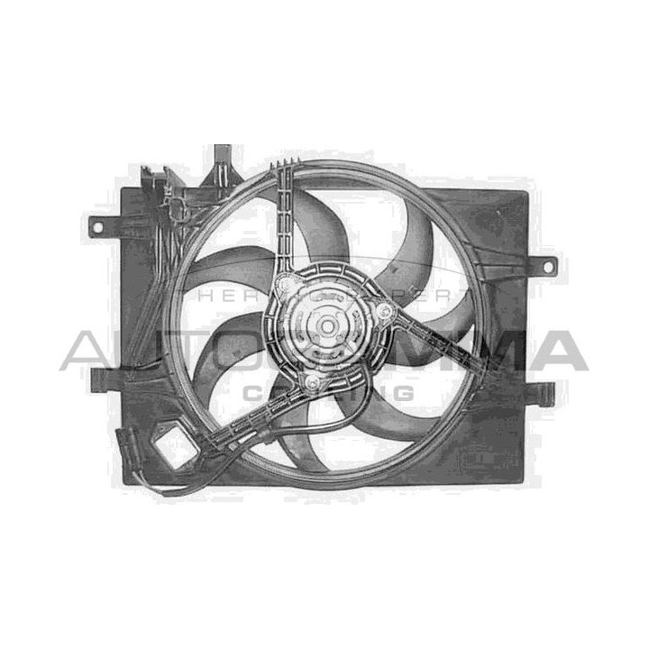 Ventiliatorius, radiatoriaus AUTOGAMMA GA200106