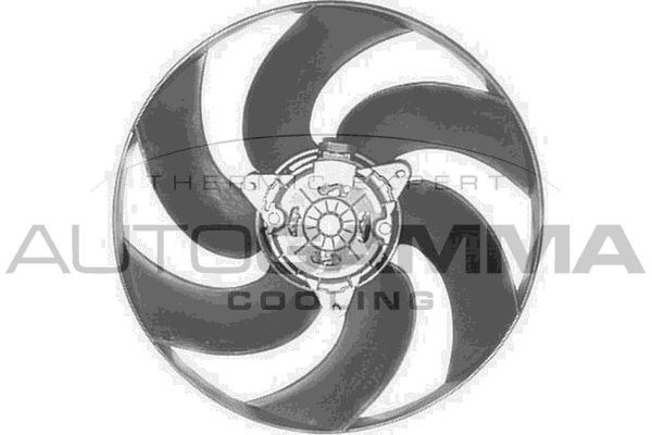 Ventiliatorius, radiatoriaus AUTOGAMMA GA200537