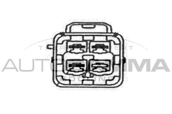Ventiliatorius, radiatoriaus AUTOGAMMA GA200705