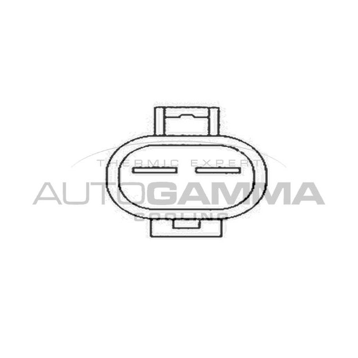 Ventiliatorius, radiatoriaus AUTOGAMMA GA200734