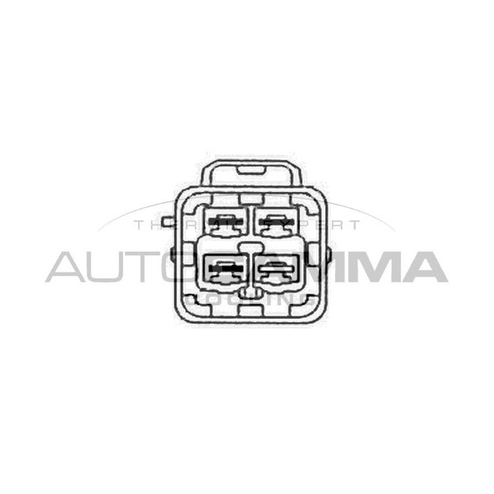 Ventiliatorius, radiatoriaus AUTOGAMMA GA200771