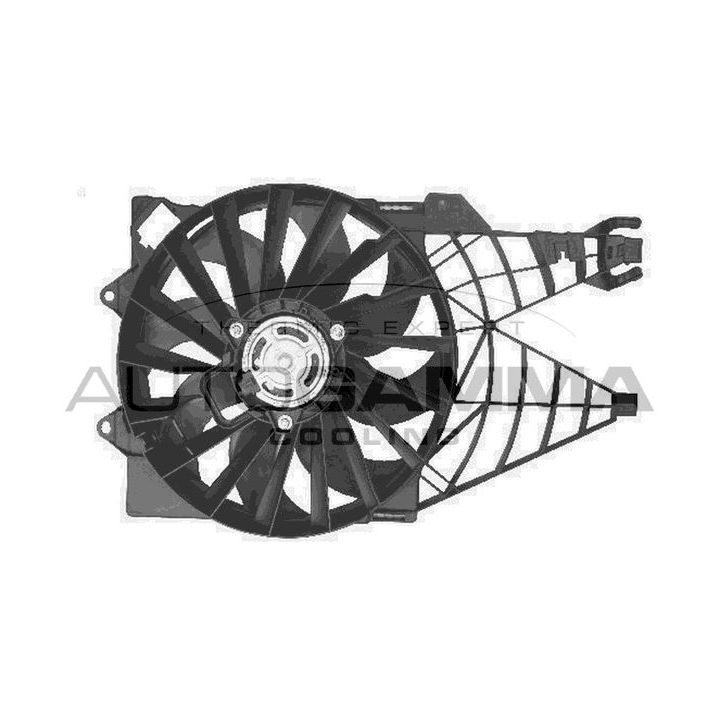 Ventiliatorius, radiatoriaus AUTOGAMMA GA200969