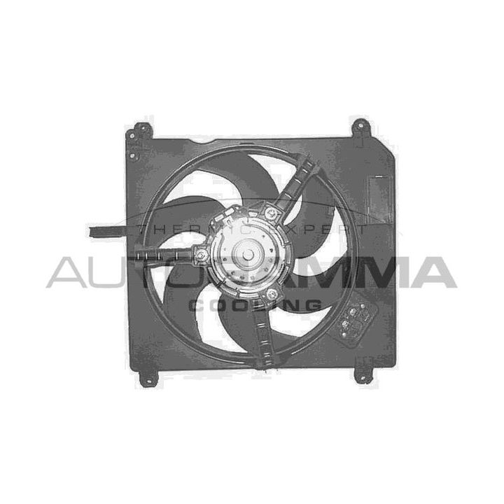 Ventiliatorius, radiatoriaus AUTOGAMMA GA201050