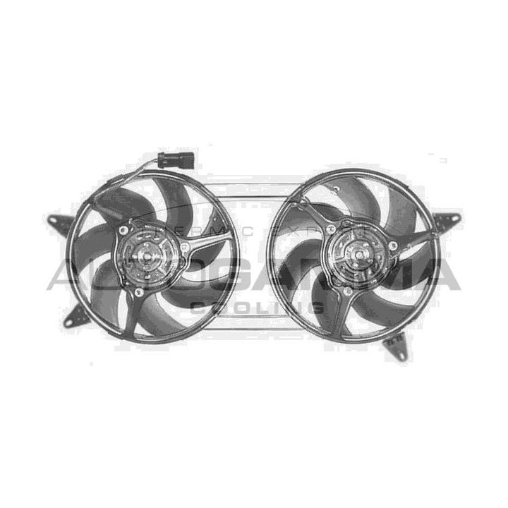 Ventiliatorius, radiatoriaus AUTOGAMMA GA201081