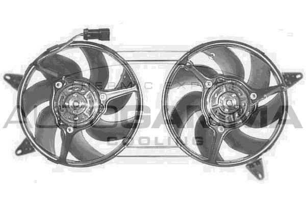 Ventiliatorius, radiatoriaus AUTOGAMMA GA201081