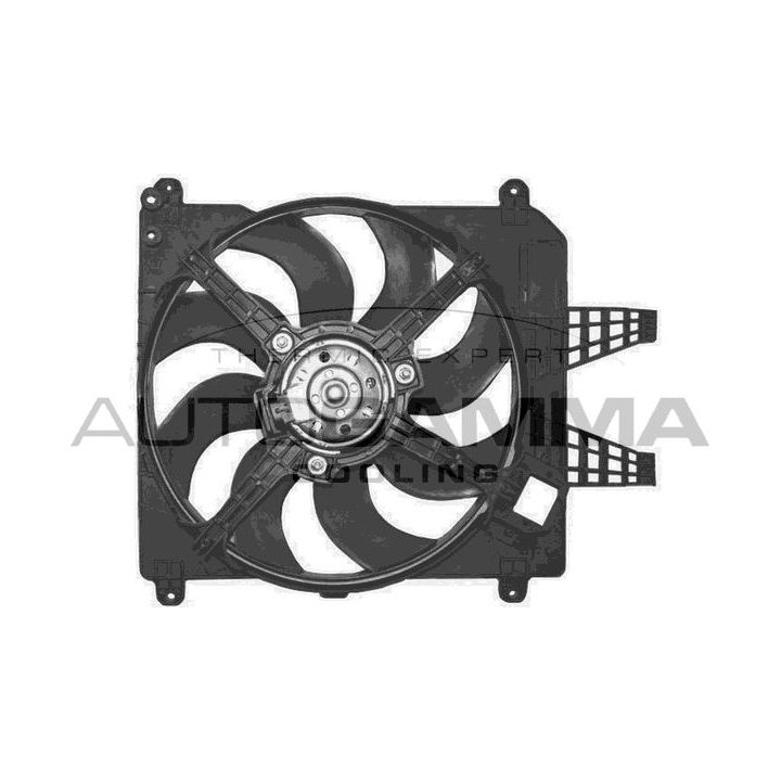 Ventiliatorius, radiatoriaus AUTOGAMMA GA201107