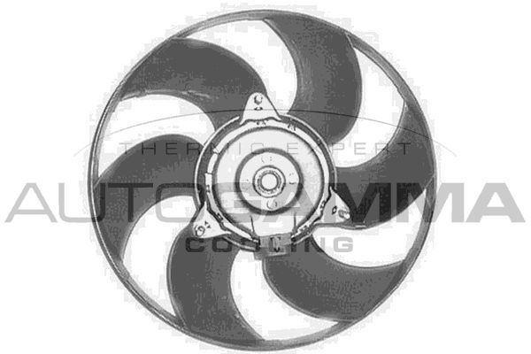 Ventiliatorius, radiatoriaus AUTOGAMMA GA201109