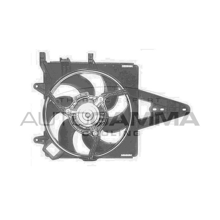 Ventiliatorius, radiatoriaus AUTOGAMMA GA201112