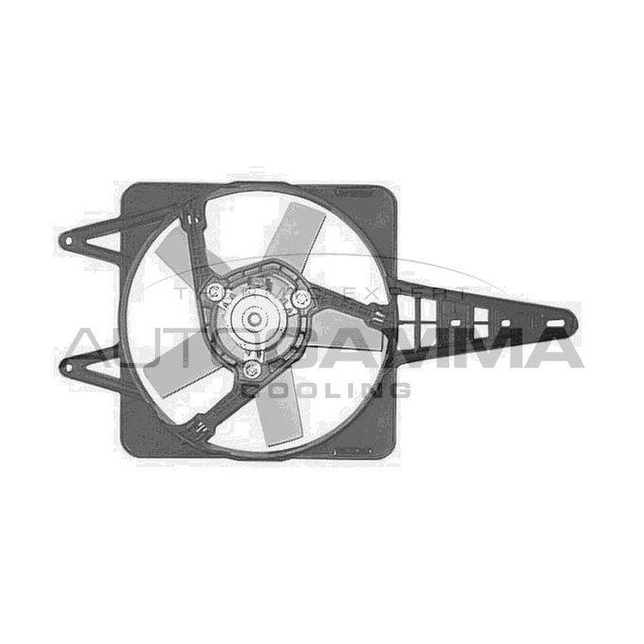 Ventiliatorius, radiatoriaus AUTOGAMMA GA201174