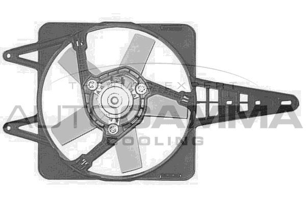 Ventiliatorius, radiatoriaus AUTOGAMMA GA201174