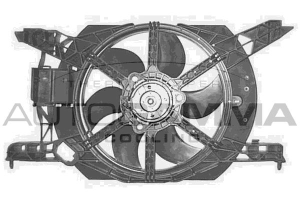 Ventiliatorius, radiatoriaus AUTOGAMMA GA201242