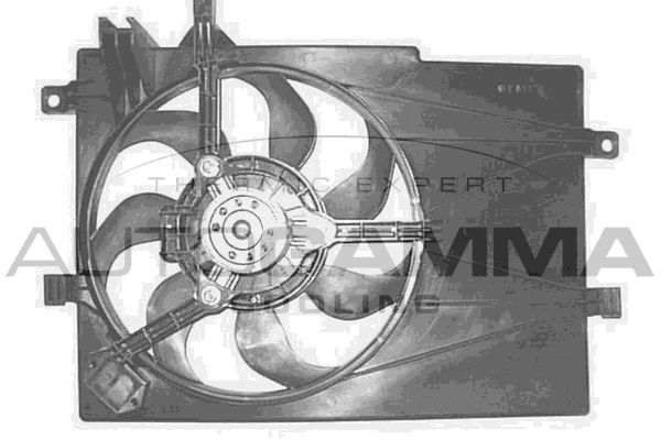 Ventiliatorius, radiatoriaus AUTOGAMMA GA201249