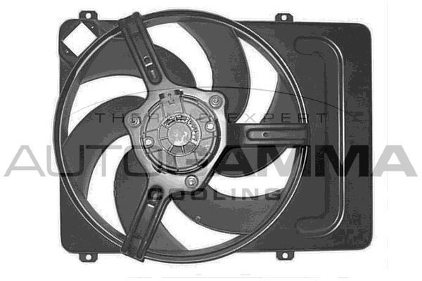 Ventiliatorius, radiatoriaus AUTOGAMMA GA201398