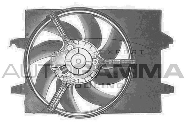Ventiliatorius, radiatoriaus AUTOGAMMA GA201405