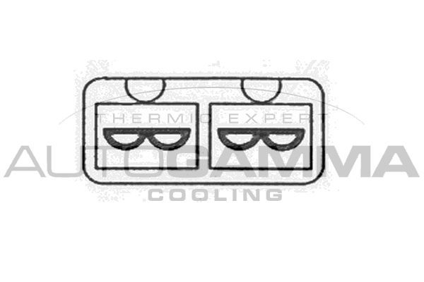 Ventiliatorius, radiatoriaus AUTOGAMMA GA201495