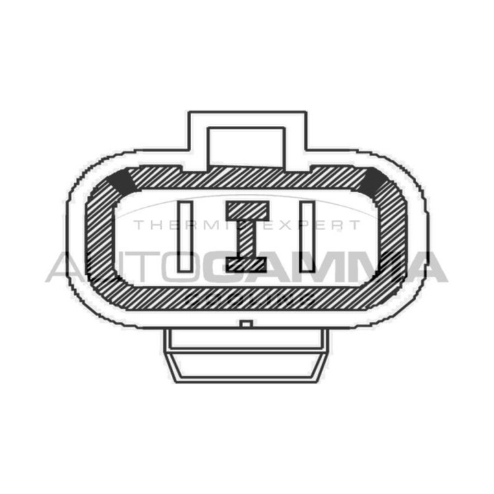 Ventiliatorius, radiatoriaus AUTOGAMMA GA201565