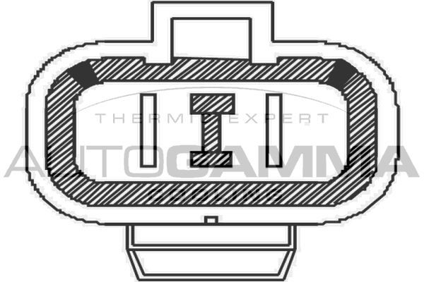 Ventiliatorius, radiatoriaus AUTOGAMMA GA201565