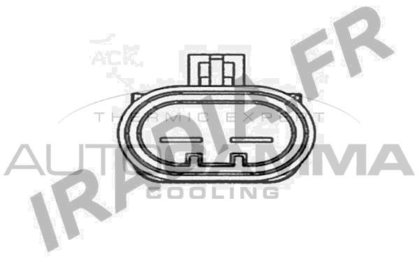 Ventiliatorius, radiatoriaus AUTOGAMMA GA201701