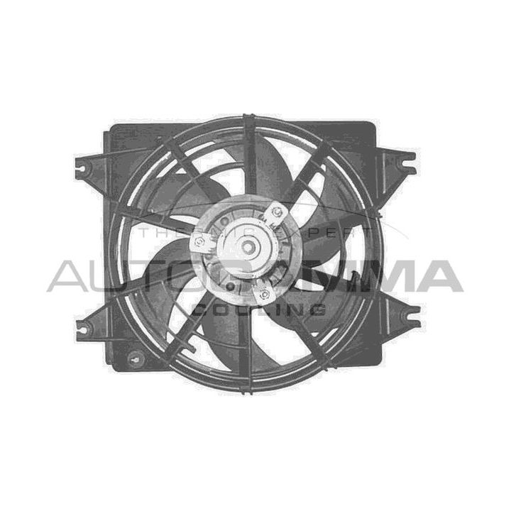 Ventiliatorius, radiatoriaus AUTOGAMMA GA201733