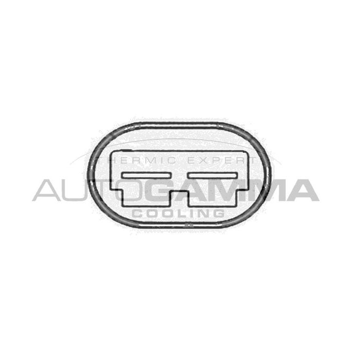 Ventiliatorius, radiatoriaus AUTOGAMMA GA201770
