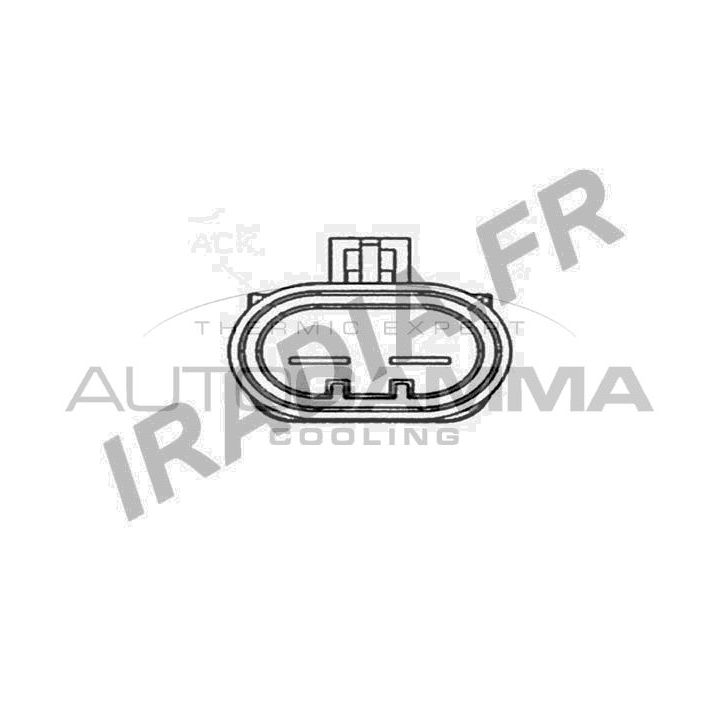 Ventiliatorius, radiatoriaus AUTOGAMMA GA201771