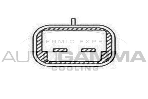 Ventiliatorius, radiatoriaus AUTOGAMMA GA201921JP