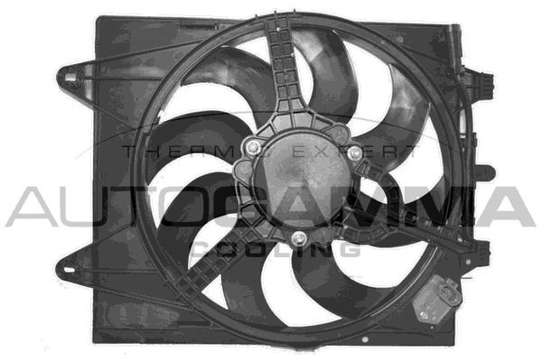 Ventiliatorius, radiatoriaus AUTOGAMMA GA220302